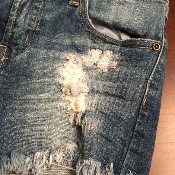 So Nikki Girls Jean Shorts - Picture 6 of 6